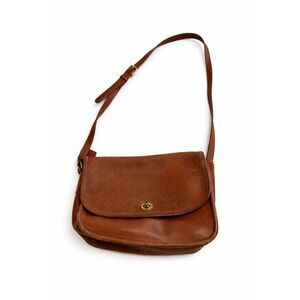 Coach Brown City Bag Vintage Leather Crossbody Purse Handbag